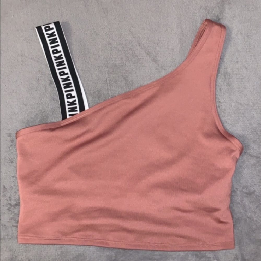 Pink Sports Bra/Crop Top